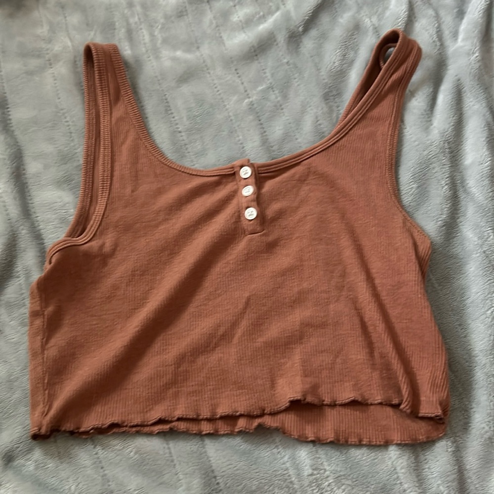 Orange Tank Top